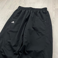 VINTAGE Y2K ADIDAS WIDE LEG TRACKSUIT BOTTOMS BLACK