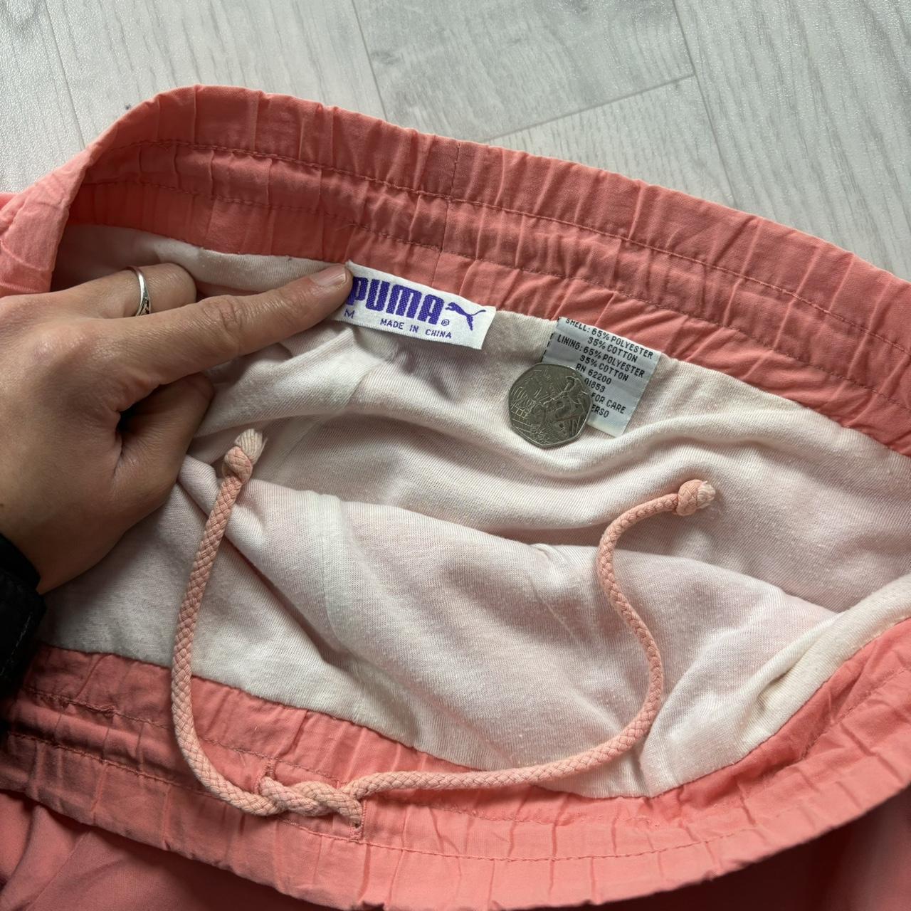 VINTAGE Y2K PUMA BAGGY TRACKSUIT BOTTOMS PINK