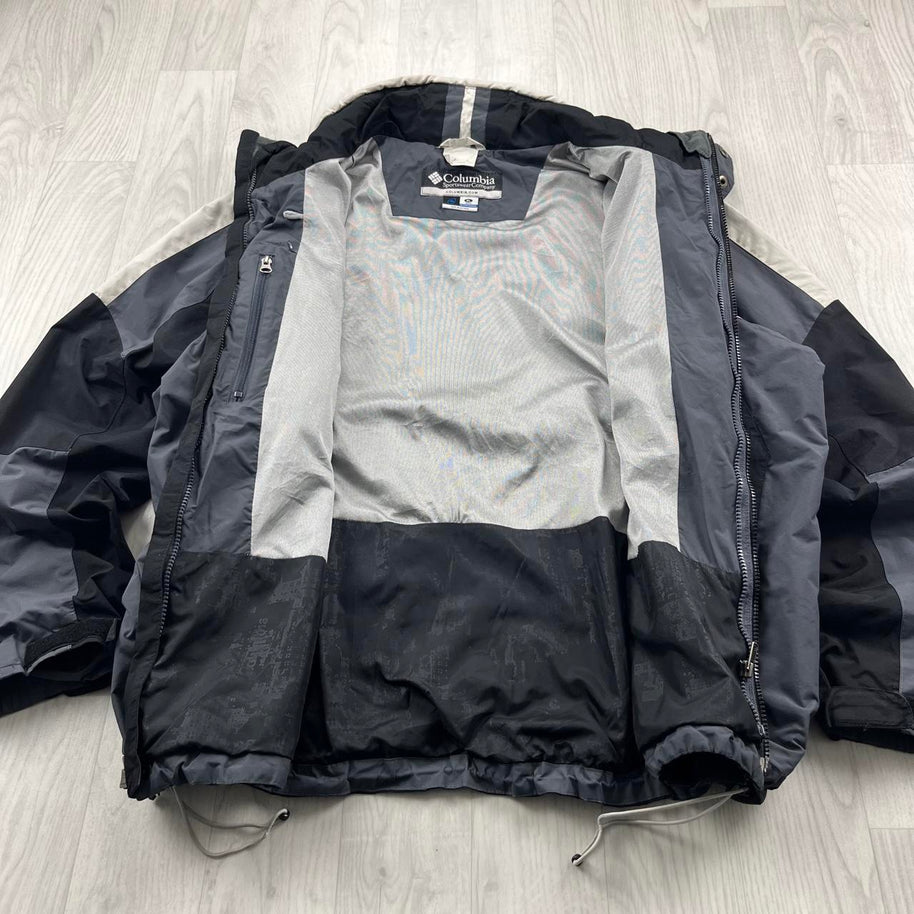 VINTAGE Y2K COLUMBIA TECHNICAL SKI JACKET BLACK