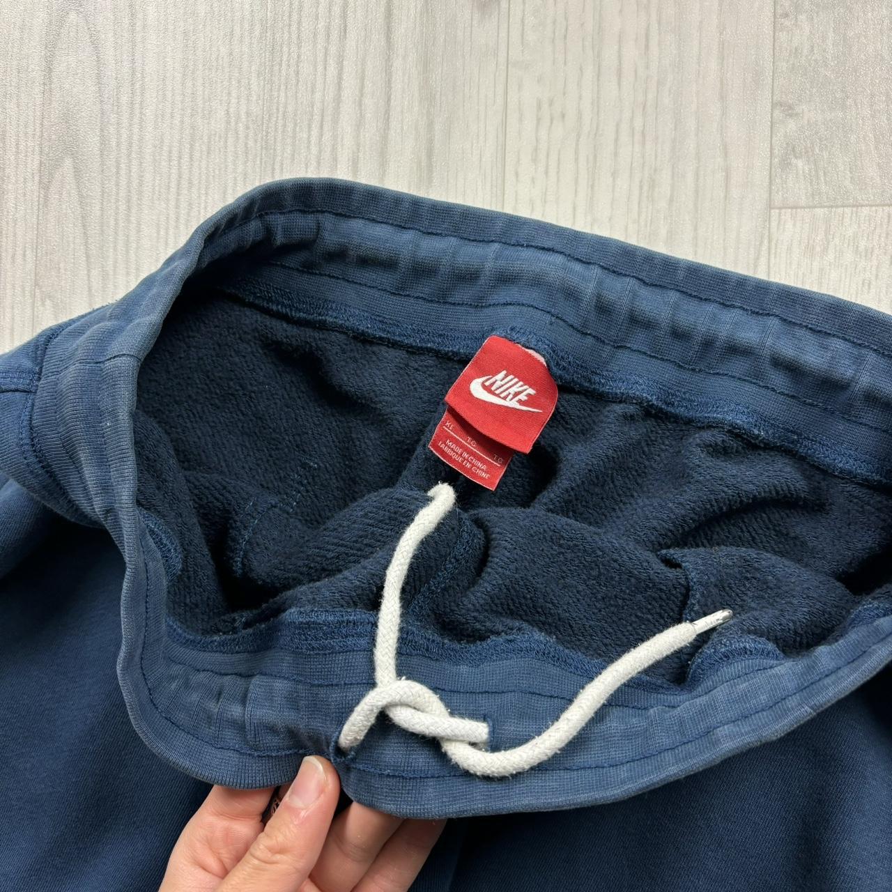 VINTAGE 00s NIKE BAGGY COTTON SWEATPANTS BLUE