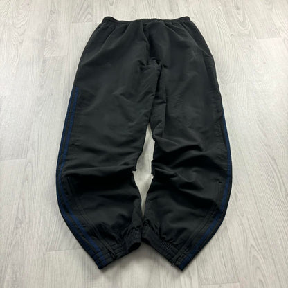 VINTAGE Y2K ADIDAS BAGGY TRACKSUIT BOTTOMS BLACK