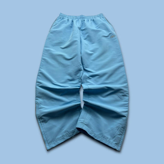 VINTAGE Y2K REEBOK BAGGY TRACKSUIT BOTTOMS BABY BLUE