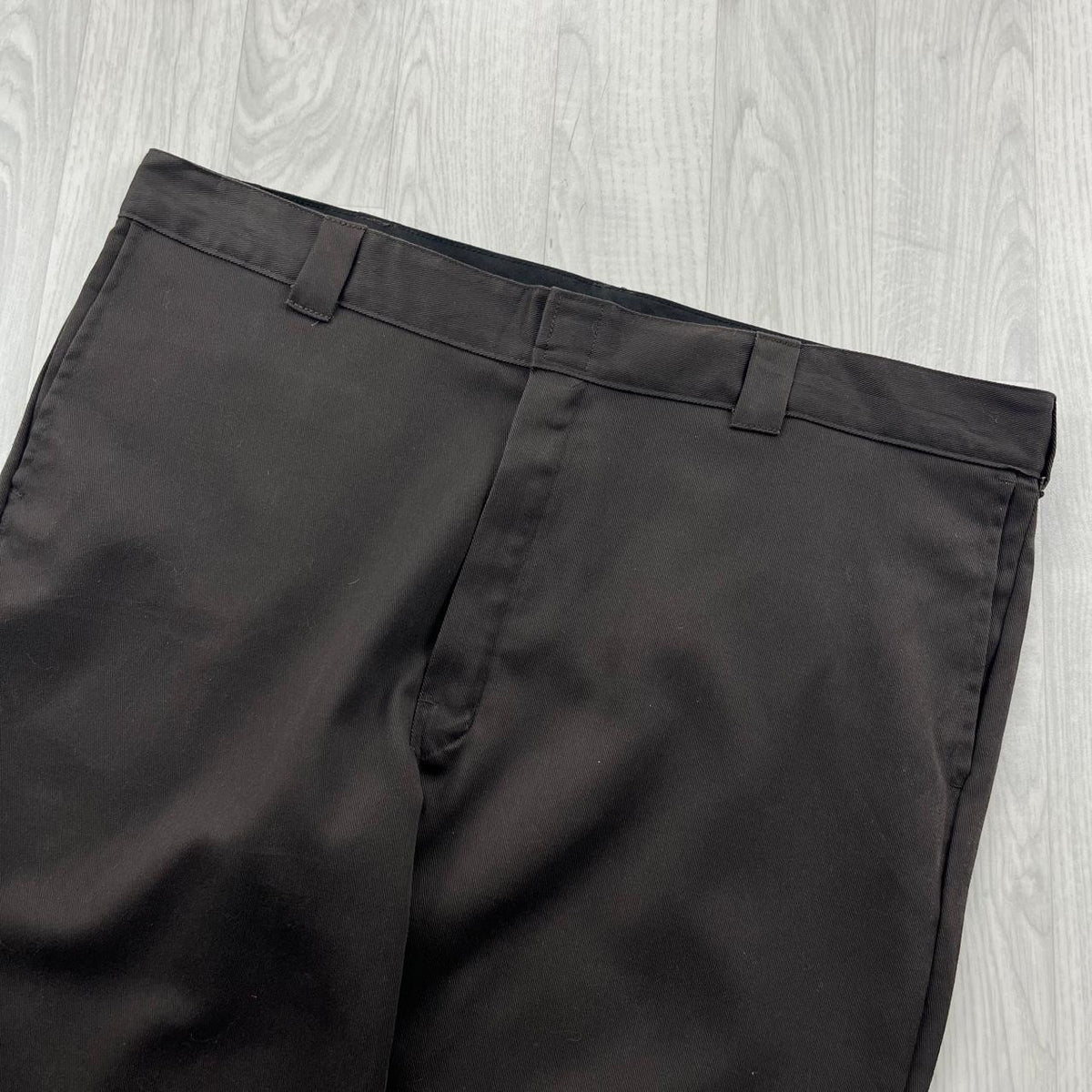 VINTAGE Y2K DICKIES 874 BAGGY TROUSERS BROWN
