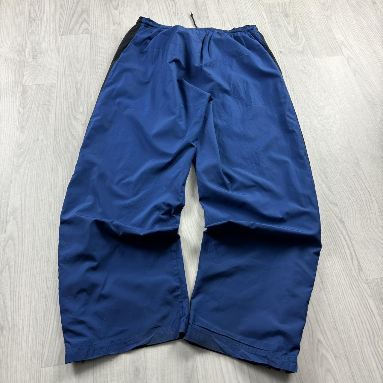 VINTAGE Y2K NIKE BAGGY TRACKSUIT BOTTOMS BLUE