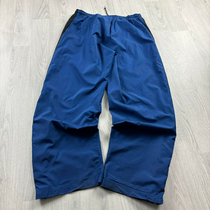 VINTAGE Y2K NIKE BAGGY TRACKSUIT BOTTOMS BLUE