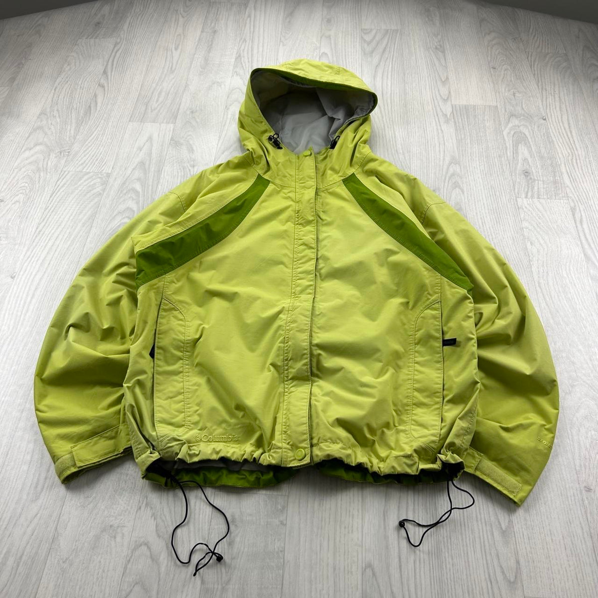 VINTAGE Y2K COLUMBIA TECHNICAL UTILITY JACKET GREEN