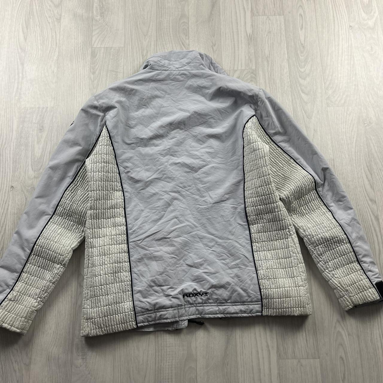 VINTAGE 00s QUIKSILVER TECHNICAL SKI JACKET LILAC WHITE
