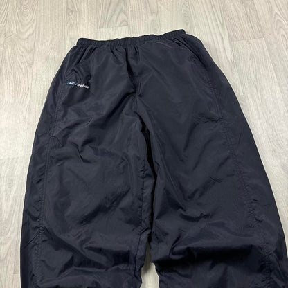 VINTAGE Y2K REEBOK BAGGY TRACKSUIT BOTTOMS NAVY