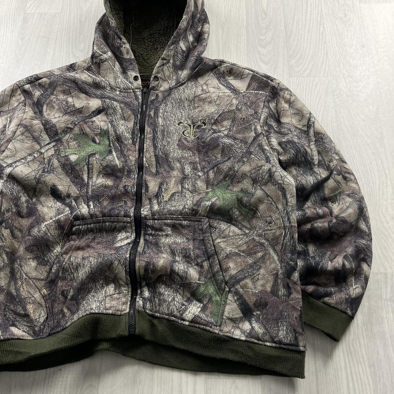 VINTAGE REALTREE ZIP UP HOODIE CAMO