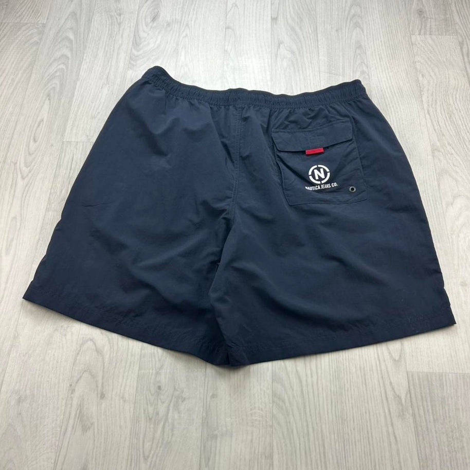 VINTAGE Y2K NAUTICA SPORT SWIM SHORTS NAVY