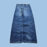 VINTAGE Y2K TOMMY HILFIGER STRAIGHT LEG JEANS BLUE