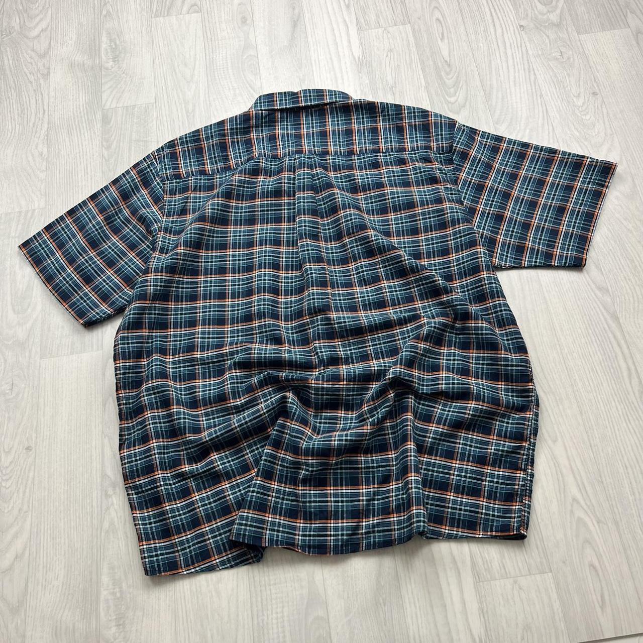 VINTAGE Y2K GUINNESS SHORT SLEEVE BUTTON UP SHIRT BLUE / NAVY
