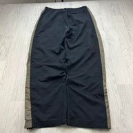 VINTAGE Y2K NIKE BAGGY WIDE LEG TRACKSUIT BOTTOMS BLACK KHAKI