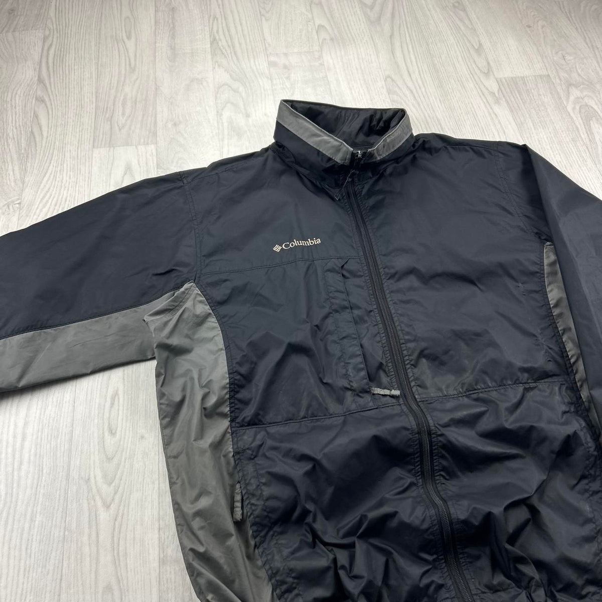 VINTAGE Y2K COLUMBIA TECHNICAL LIGHTWEIGHT WATERPROOF JACKET BLACK