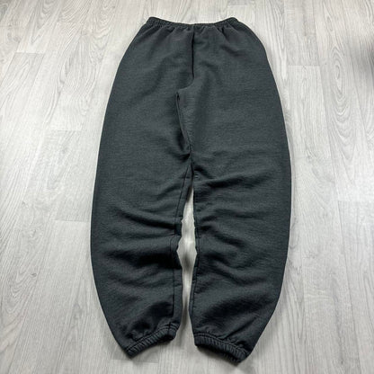 VINTAGE 00s CHAMPION BAGGY COTTON SWEATPANTS CHARCOAL GREY