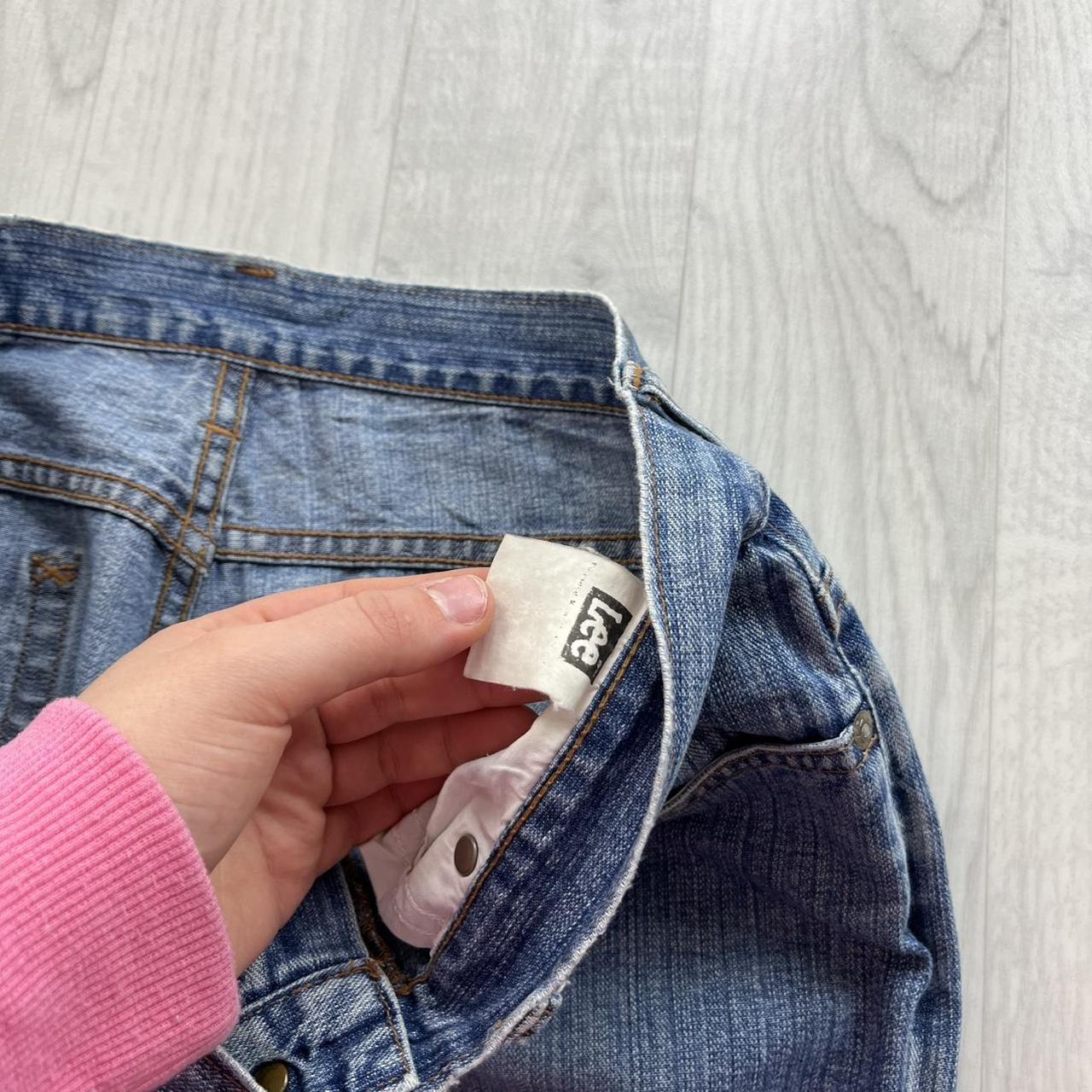 VINTAGE Y2K LEE LOW RISE BOOTCUT JEANS BLUE