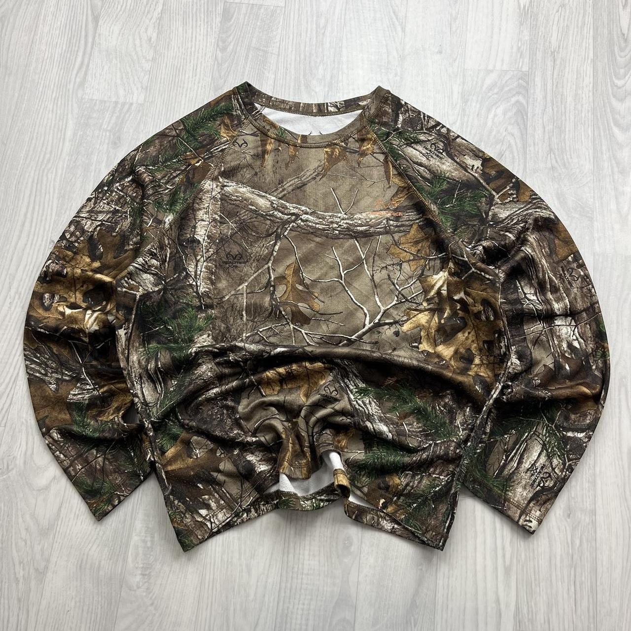 VINTAGE Y2K REALTREE LONG SLEEVE T SHIRT CAMO