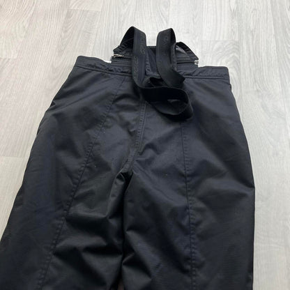 VINTAGE Y2K SPYDER BAGGY SKI PANTS SALOPETTES BLACK