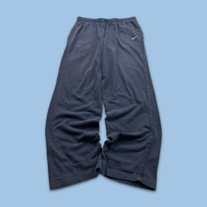 VINTAGE Y2K NIKE BAGGY LIGHTWEIGHT SWEATPANTS NAVY