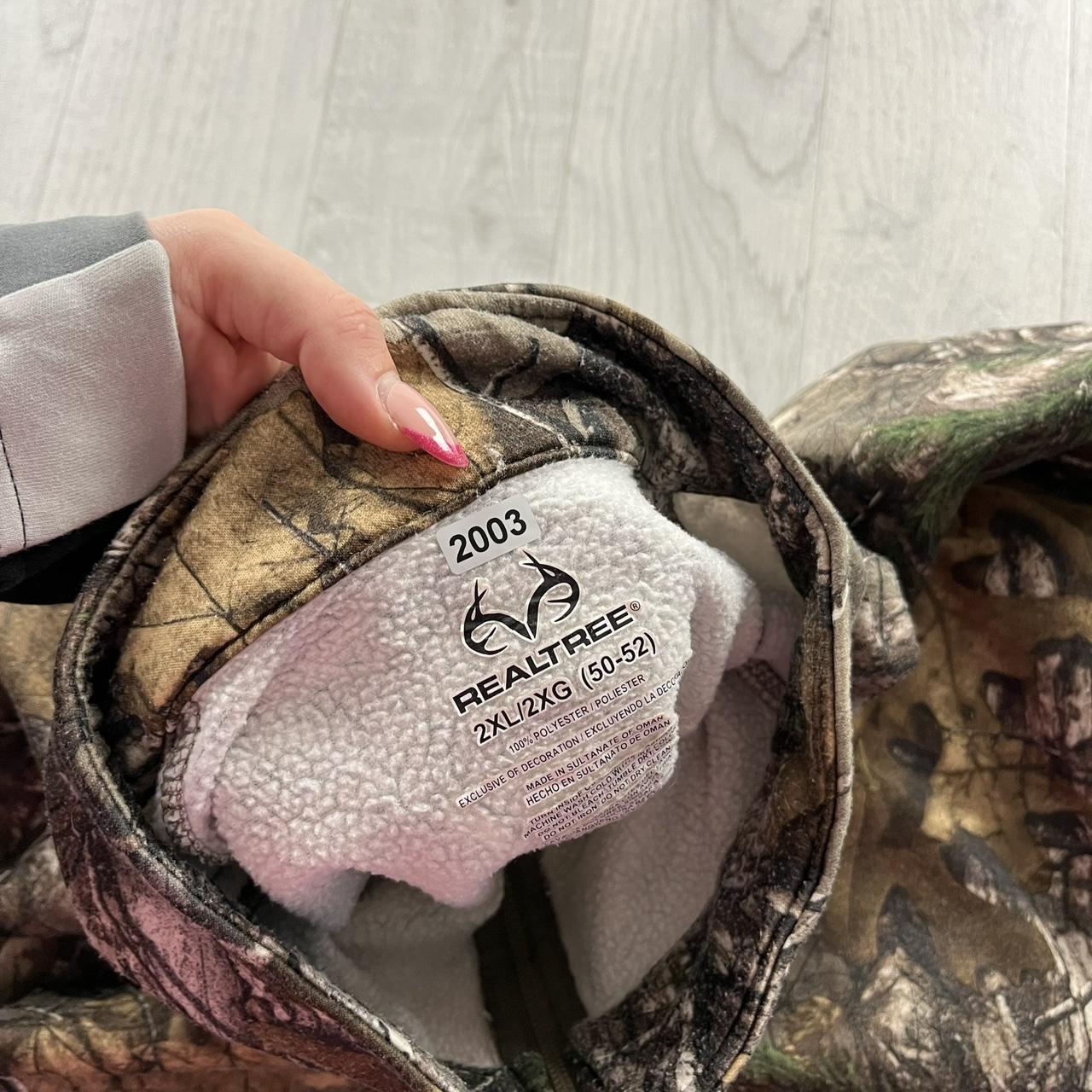 VINTAGE REALTREE QUARTER ZIP SWEATSHIRT CAMO