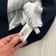 VINTAGE Y2K ADIDAS ZIP UP TRACK JACKET WHITE / NAVY