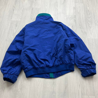 VINTAGE 00s COLUMBIA BOMBER SKI JACKET BLUE