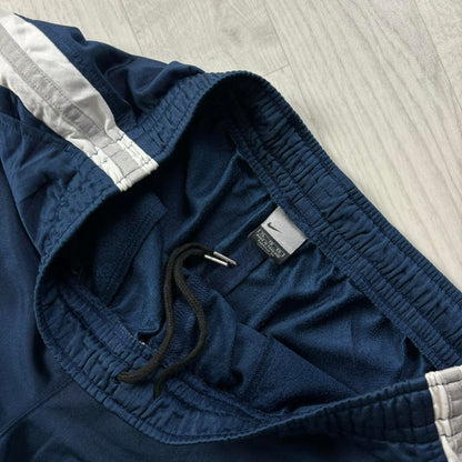 VINTAGE Y2K NIKE BAGGY TRACKSUIT BOTTOMS NAVY