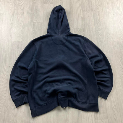 VINTAGE Y2K NIKE ZIP HOODIE NAVY