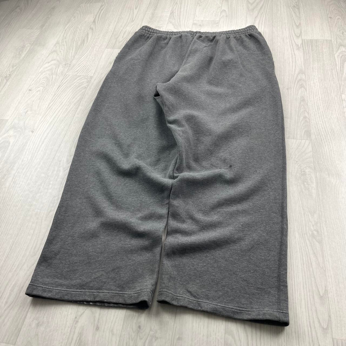 VINTAGE Y2K NIKE BAGGY COTTON SWEATPANTS GREY