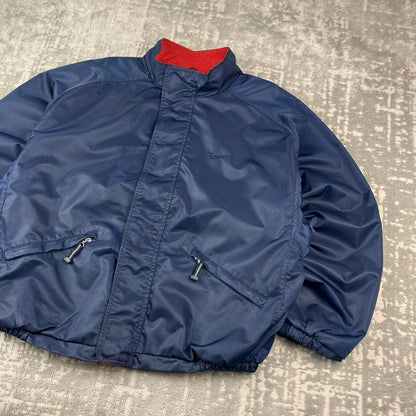 VINTAGE 90s NIKE WINDBREAKER JACKET NAVY