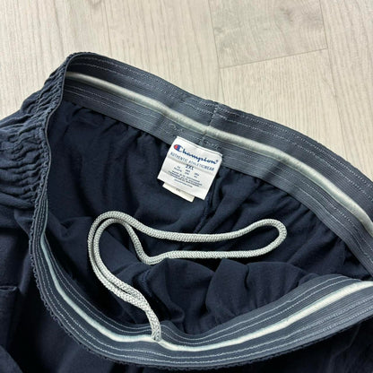 VINTAGE 00s CHAMPION WIDE LEG LIGHTWEIGHT SWEATPANTS NAVY