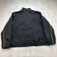 VINTAGE Y2K STARTER WINDBREAKER TRACK JACKET BLACK
