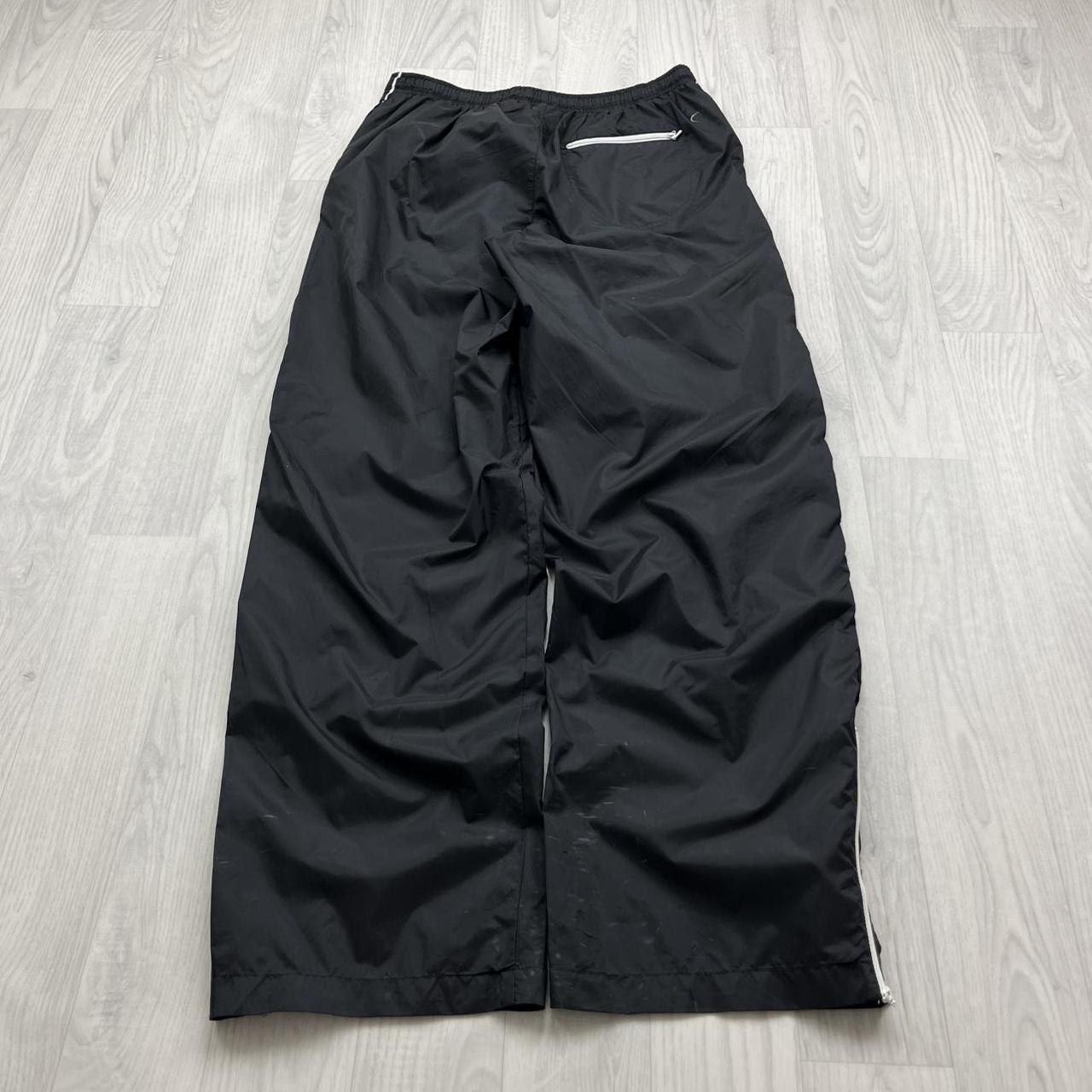 VINTAGE Y2K NIKE BAGGY TRACKSUIT BOTTOMS BLACK