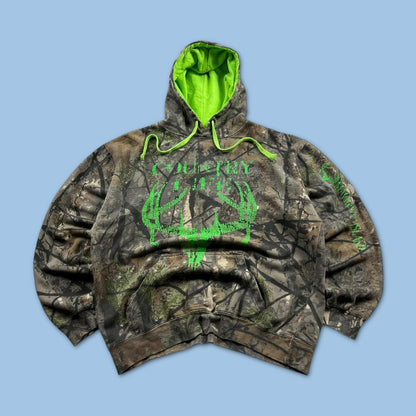 VINTAGE REALTREE HOODIE CAMO GREEN