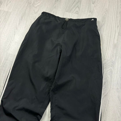 VINTAGE Y2K ADIDAS BAGGY TRACKSUIT BOTTOMS BLACK
