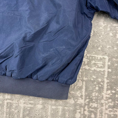 VINTAGE 00s COLUMBIA UTILITY BOMBER JACKET NAVY