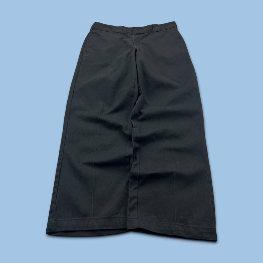 VINTAGE Y2K DICKIES 874 BAGGY TROUSERS BLACK