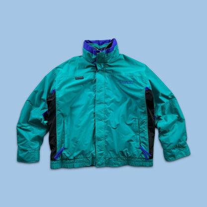 VINTAGE 00s COLUMBIA TECHNICAL HEAVY JACKET GREEN