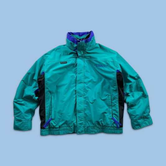 VINTAGE 00s COLUMBIA TECHNICAL HEAVY JACKET GREEN