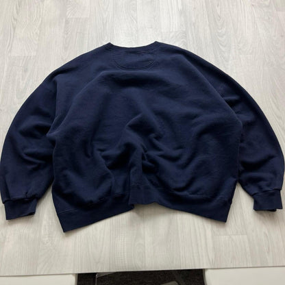 VINTAGE Y2K STARTER SWEATSHIRT NAVY