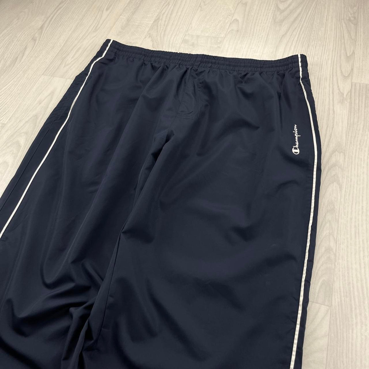 VINTAGE Y2K CHAMPION BAGGY TRACKSUIT BOTTOMS NAVY