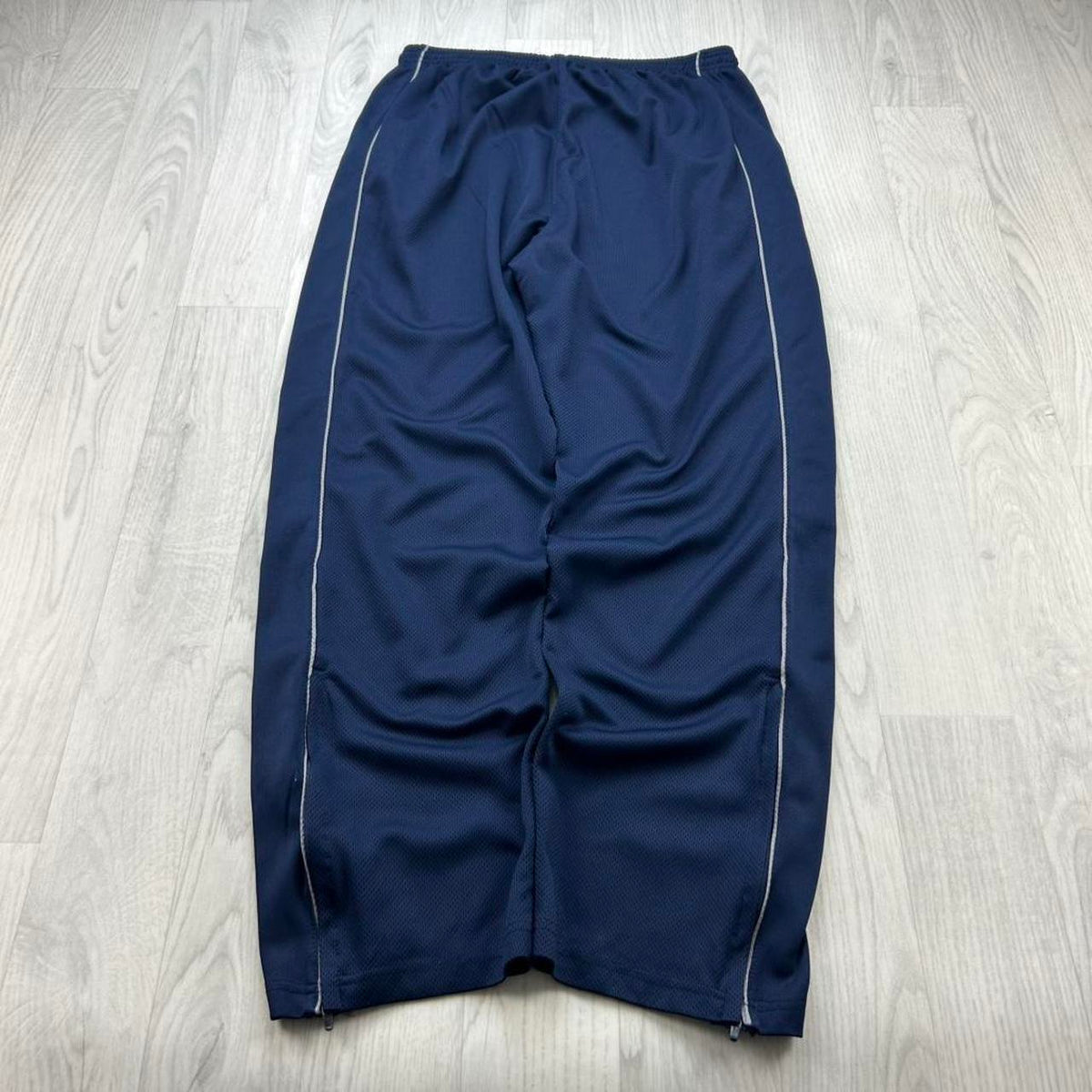 VINTAGE Y2K RUSSELL ATHLETIC LOOSE TRACKSUIT BOTTOMS NAVY