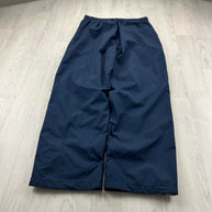 VINTAGE Y2K NIKE WIDE LEG TRACKSUIT BOTTOMS NAVY