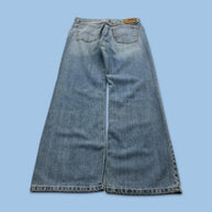 VINTAGE Y2K MUSTANG BAGGY JEANS BLUE