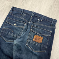 VINTAGE Y2K G STAR BAGGY JEANS BLUE