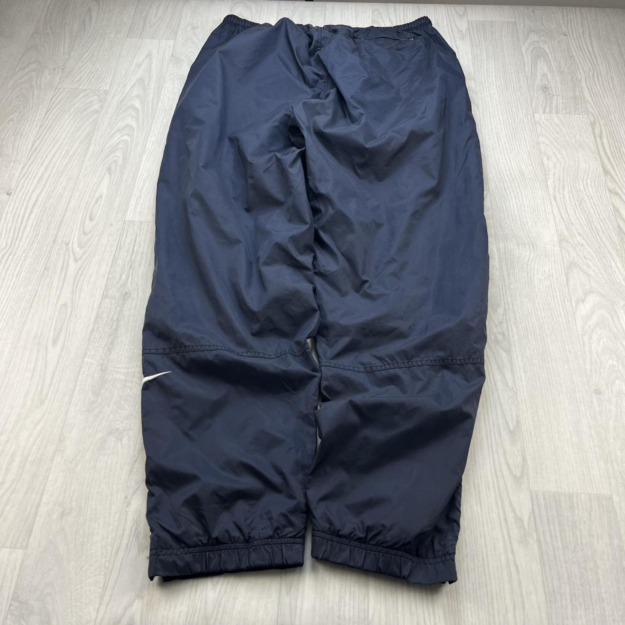 VINTAGE Y2K NIKE BAGGY TRACKSUIT BOTTOMS NAVY