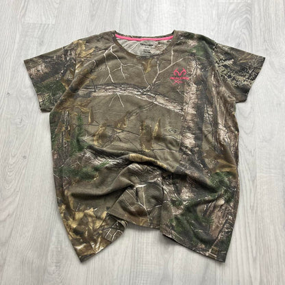 VINTAGE Y2K REALTREE BABY TEE CAMO
