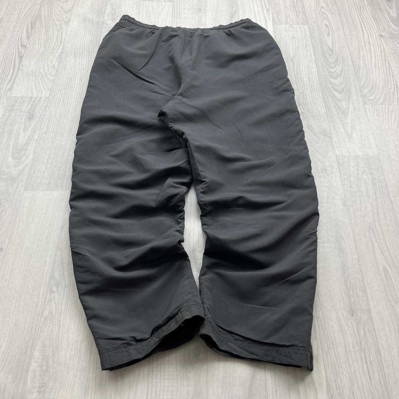 VINTAGE Y2K SLAZENGER BAGGY TRACKSUIT BOTTOMS GREY