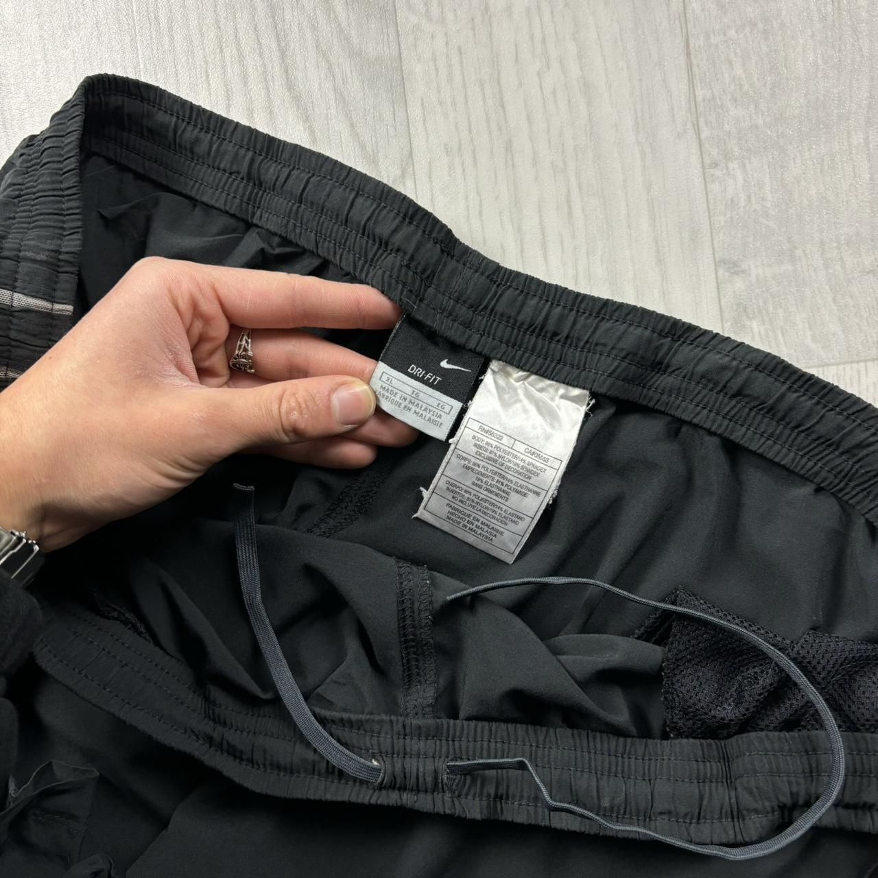 VINTAGE Y2K NIKE BAGGY TRACKSUIT BOTTOMS BLACK
