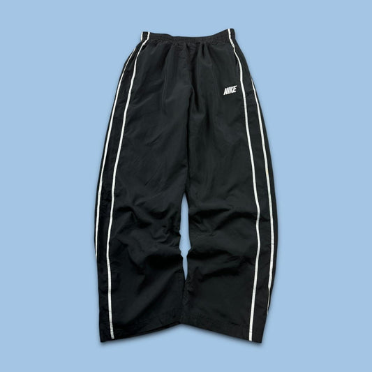 VINTAGE Y2K NIKE BAGGY TRACKSUIT BOTTOMS BLACK